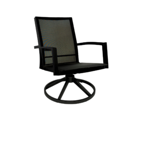 Harbour Sling Swivel Dining Chair