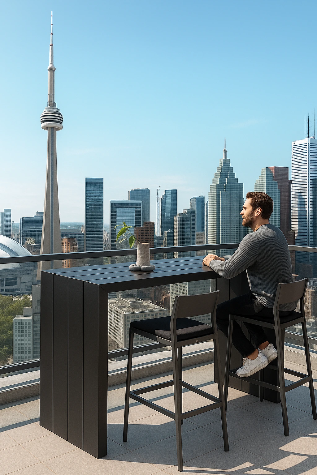 Riverside Bar Table - Image 2